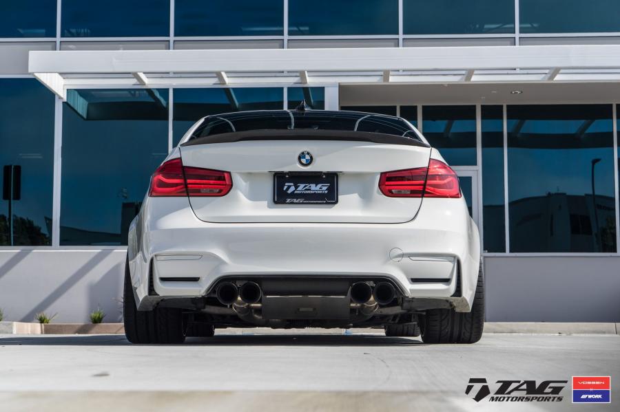  BMW M3 Sedan on Vossen Wheels (VWS-3) 2016 года  (фото 7 из 16)